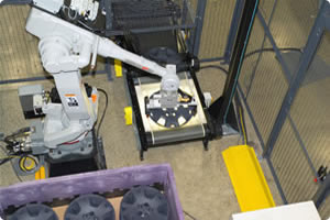 Motoman Robot Handling and Palletizing