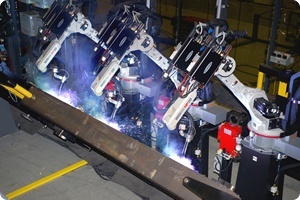 Motoman Robots arc welding construction equipment