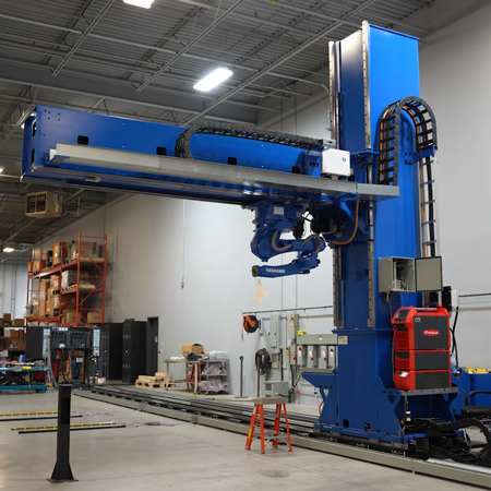 Large gantry and track welding solutions