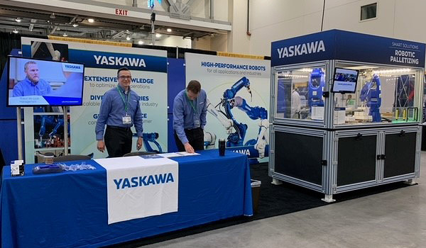 Yaskawa Booth at Advanced Manufacturing Expo 2022