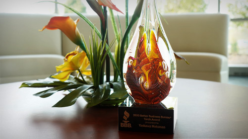 Photo of BBB Torch award