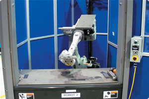 Motoman Robots Handling and Laser Cutting