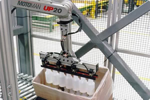 Motoman Robot Handling and Case Packing